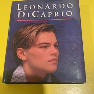 NWT & Vintage 1998, “Leonardo DiCaprio, mini Hardcover with Dust Jacket